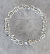 Load image into Gallery viewer, Clasped Hand Chain Stacking Bracelet