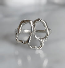 Load image into Gallery viewer, The Sanctified Cut Out Skull Ring