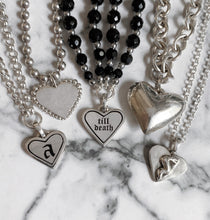 Load image into Gallery viewer, Heart Snake Pendant