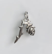 Load image into Gallery viewer, Drooped Dead Rose Charm