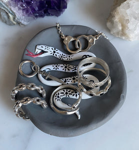 Fangs Out Snake Jewelry Tray
