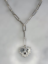 Load image into Gallery viewer, Studs &amp; Spikes Heart Pendant and Chain