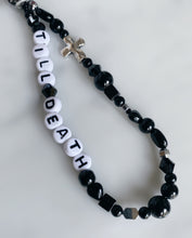 Load image into Gallery viewer, Till Death Beaded Phone Charm