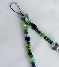 Load image into Gallery viewer, Wear Your Greens Beaded Phone Charm