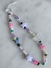 Load image into Gallery viewer, I Hate Pink Beaded Phone Charm