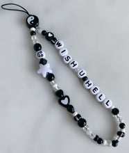 Load image into Gallery viewer, Wish You Hell Beaded Phone Charm