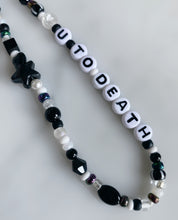 Load image into Gallery viewer, Love You To Death Beaded Phone Charm