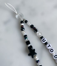 Load image into Gallery viewer, Love You To Death Beaded Phone Charm