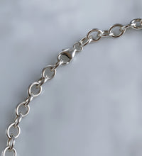 Load image into Gallery viewer, Sterling Silver Lariat Belcher Chain