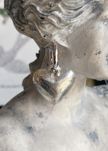 Load image into Gallery viewer, Small Chunky Heart Hoop Earrings