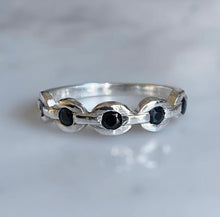 Load image into Gallery viewer, Black Onyx Chain Ring