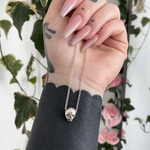 Load image into Gallery viewer, Baby Skull Necklace