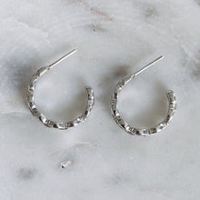 Load image into Gallery viewer, Chain Hoop Earrings