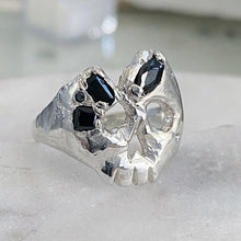Load image into Gallery viewer, Royal Crown Cut Out Skull Signet
