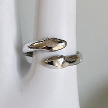 Load image into Gallery viewer, Double Headed Wrap Snake Ring