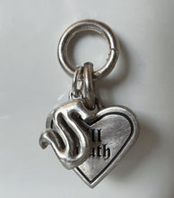 Load image into Gallery viewer, Mini Bubble Old English Initial Charm