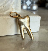 Load image into Gallery viewer, 14k Yellow Gold Cavity Tooth Charm