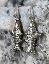 Load image into Gallery viewer, Silver Fish Earrings