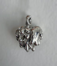 Load image into Gallery viewer, Melted Heart Pendant