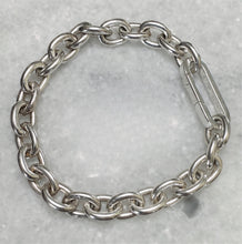 Load image into Gallery viewer, Chunky Chain Bracelet with Paper Clip Clasp