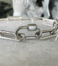 Load image into Gallery viewer, Carabiner Paper Clip Chain Bracelet