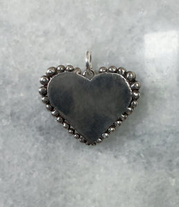 Druidess Ball Heart Charm