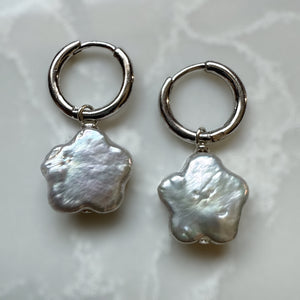 Star Pearl Earrings