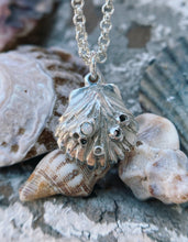 Load image into Gallery viewer, Opal Clam Shell Necklace