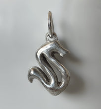 Load image into Gallery viewer, Mini Bubble Old English Initial Charm