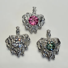 Load image into Gallery viewer, Melted Heart Pendant