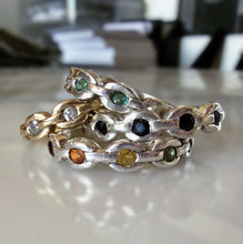 Load image into Gallery viewer, Alexandrite Chain Ring
