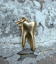 Load image into Gallery viewer, 14k Yellow Gold Cavity Tooth Charm
