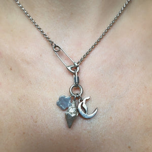 Safety Pin Necklace