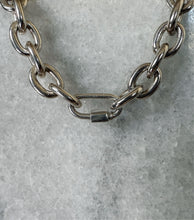 Load image into Gallery viewer, Chunky Chain Carabiner Bracelet