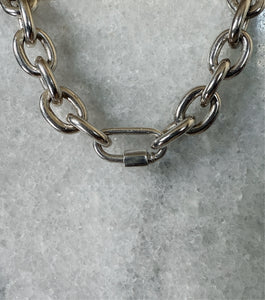 Chunky Chain Carabiner Bracelet