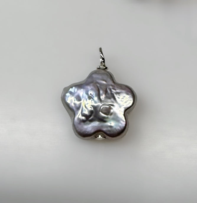 Pearl Star Charm