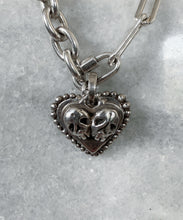 Load image into Gallery viewer, The Lovers Skull Heart Charm