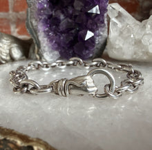 Load image into Gallery viewer, Cable Chain Hand Snake Charmer Bracelet