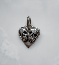 Load image into Gallery viewer, The Lovers Skull Heart Charm