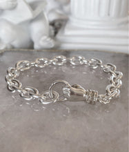 Load image into Gallery viewer, Clasped Hand Chain Stacking Bracelet