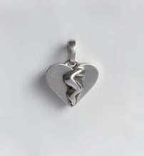 Load image into Gallery viewer, Heart Snake Pendant
