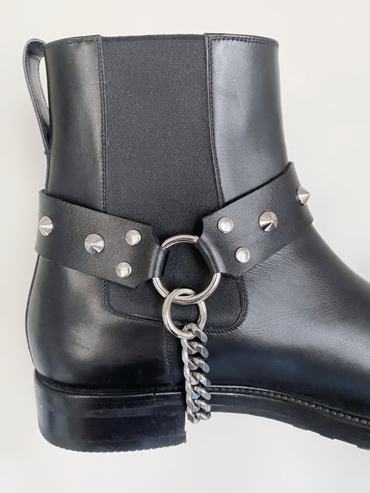 Double Studded Boot Harness
