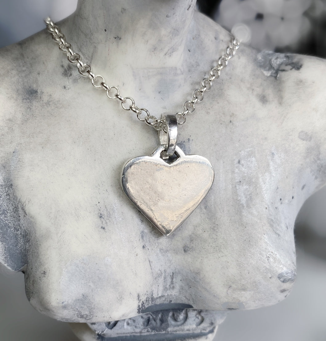 Engravable Heart Necklace