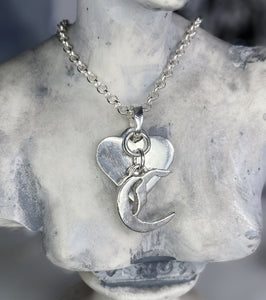 Engravable Heart Necklace