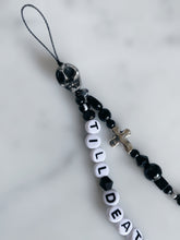 Load image into Gallery viewer, Till Death Beaded Phone Charm
