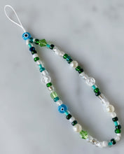Load image into Gallery viewer, Evil Eye Beaded Phone Charm