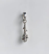 Load image into Gallery viewer, Single stem thorn rose charm