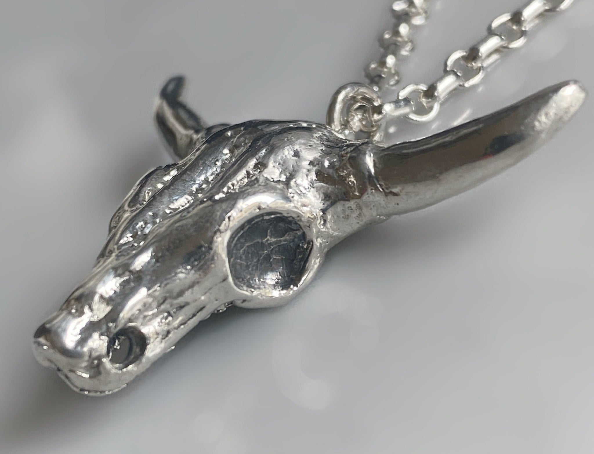 Cú Chulainn Bull Pendant, Sterling Silver, Handmade | Banshee Silver –  bansheesilver.com