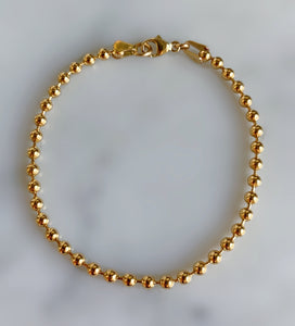 14k Yellow Gold Ball Chain