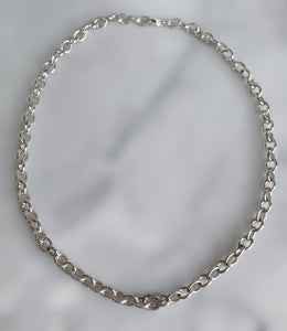 Sterling Silver Belcher Chain with Annex Link
